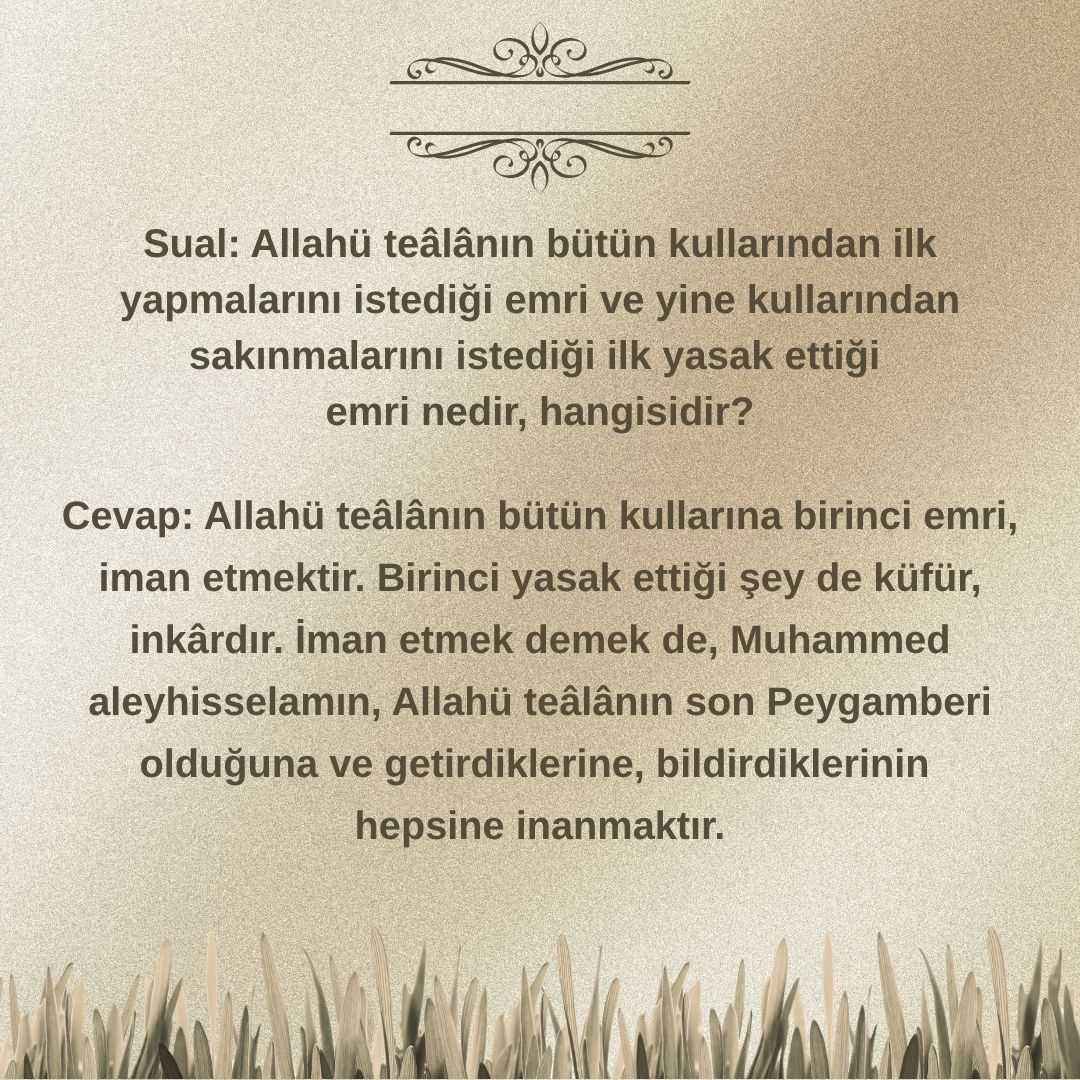 Dini Sual-Cevap (5)